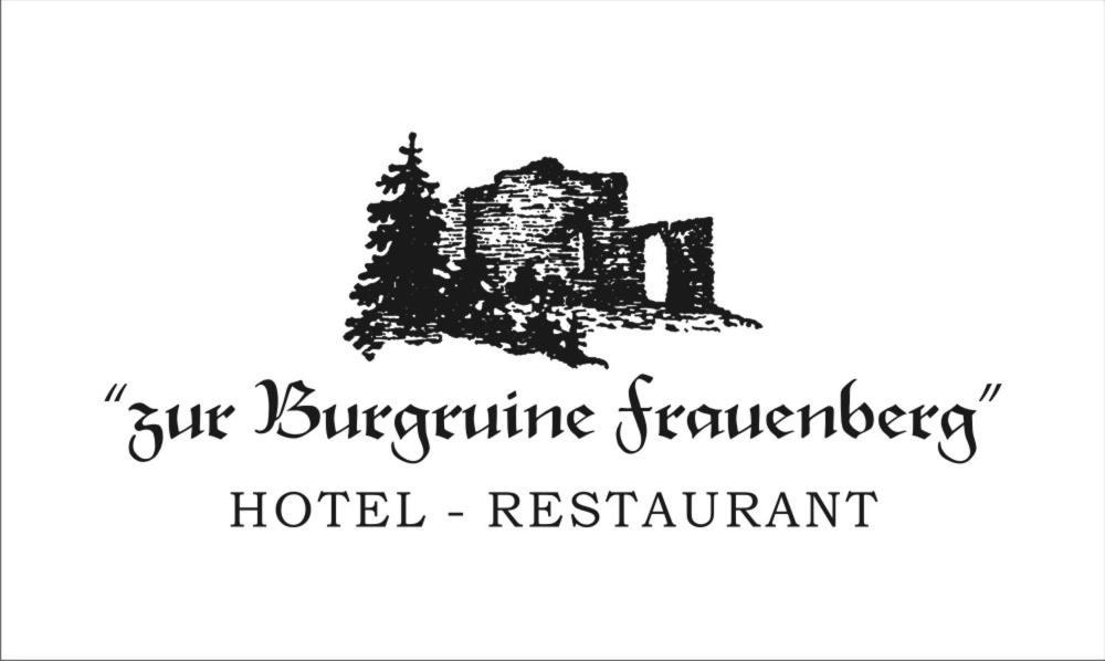 Zur Burgruine Frauenberg Hotel Ebsdorfergrund Buitenkant foto